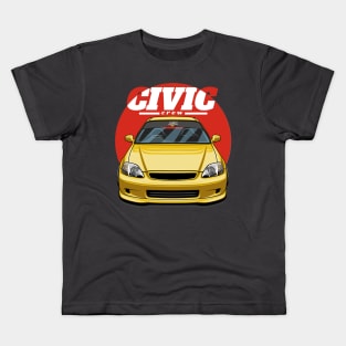 Civic Crew (yellow) Kids T-Shirt